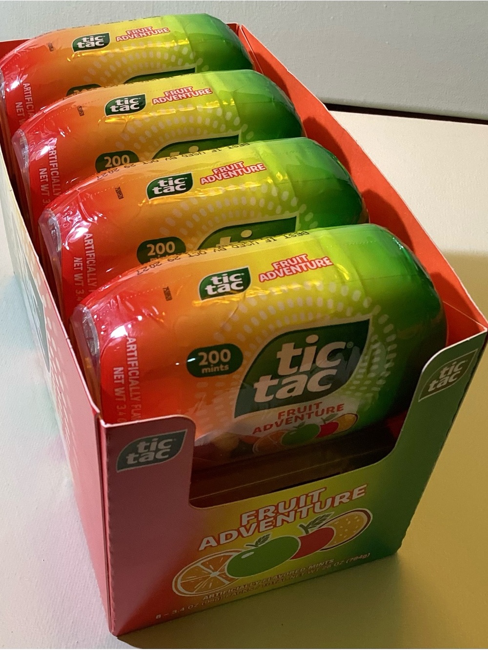 Tic Tac Fruit Adventure Mints